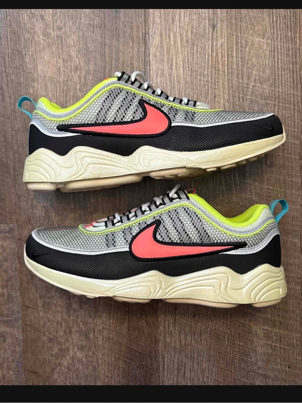Nike Air Zoom Spiridon Barely Volt Hot Punch